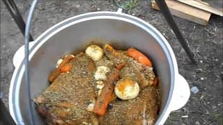 Мозырь , Беларусь.На даче с друзьями . Готовим вкусно на костре .