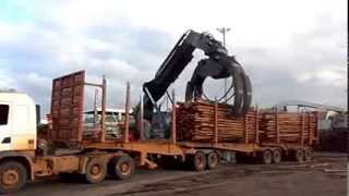 Biggest Timber Log Loader - Kalmar RDT2626