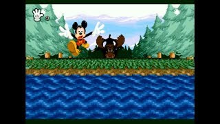 Mickey Mania: The Timeless Adventures of Mickey Mouse. SEGA Genesis. Walkthrough (No Death)