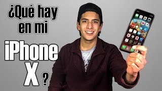 ¿Qué hay en mi iPhone X?