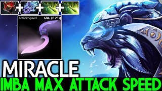 Miracle- [Luna] Imba Max Attack Speed 4 Hit/Sec Full Slotted 7.22 Dota 2