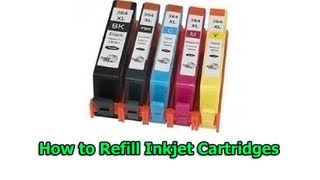 How to Refill Inkjet Cartridges
