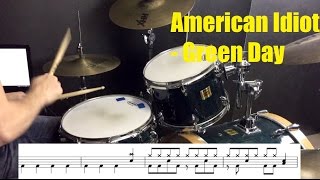 American Idiot Drum Tutorial - Green Day