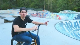 UN SKATEPARK CACHÉ DANS LA MONTAGNE !