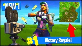 "Dance in front of different Film Cameras" ALL LOCATIONS! (Fortnite Season 4 Week 2 Challenge)