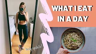 2020 BODY UPDATE + What I Eat in a Day