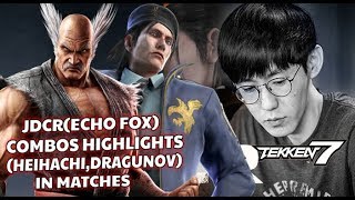 JDCR HIGHLIGHTS |COMBOS (HEIHACHI,DRAGUNOV)| IN TEKKEN WORLD TOUR |T7