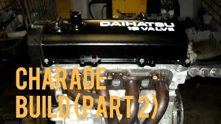 Daihatsu Charade 1.6 (Part 2) Engine build motorblok opbouwen Making of from‎ 8-3-2009 to ‎8-1-‎2011