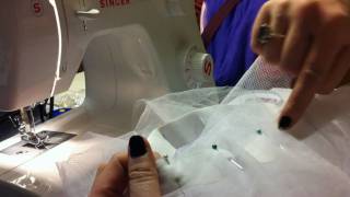 How to sew a tulle under-skirt
