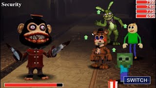 Murder Monkeys In FNaF World - Dark Deception (Mod)