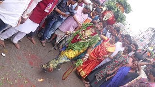 Bonam Rakesh Anna at Laldarwaza Mahankali Temple