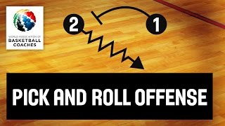 Basketball Coach Zeljko Obradovic - Pick and Roll Offense
