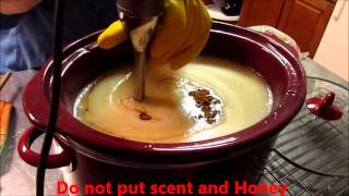 Handmade Hot process Vanilla, Honey, & Oatmeal Soap