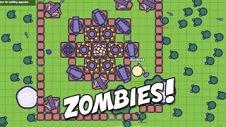 Zombs.io Epic Zombie Fortress Defense!  (Zombs.io New io Gameplay - Zombie Defense io Game)