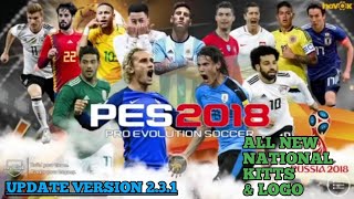 World Cup Russia Minimum Patch V.2.3.1 ll Pes 2018 Mobile
