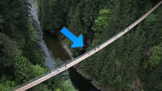 Crossing the Capilano Suspension Bridge! So Scary!