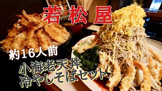 【大食い】１６人前　丼とお蕎麦セット【デカ盛り】