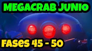 FASES 45-50 MEGACRAB JUNIO [Boom Beach][Alfredo YT]