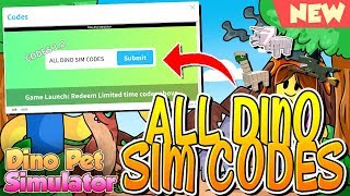 ALL ACTIVE DINO PET SIMULATOR CODES!! OCTOBER 2018 (Roblox)
