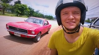 Проект "Поехал" №14 Таиланд - Лаос жесткие условия перехода через Тайско-Лаоскую границу с байком