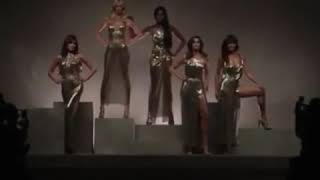 Versace Golden Girls: Original supermodels Naomi, Cindy, Claud, Helena, Carla