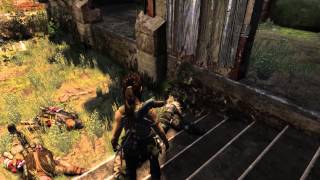 Tomb Raider (2013) прохождение - Бункер на скале (часть 1)