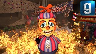 Gmod FNAF | Burning Five Nights at Freddy's 2 To The Ground!!!
