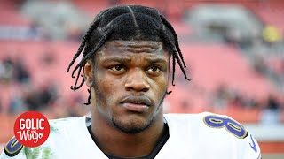 The game is slowing down for Lamar Jackson - Mark Andrews | Golic and Wingo