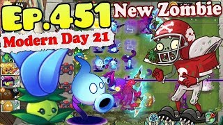 Plants vs. Zombies 2 - New All-Star Zombie - Modern Day - Day 21 (Ep.451)