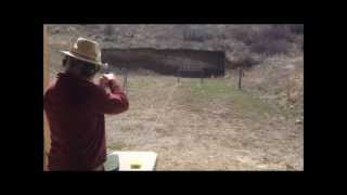 Ruger Single Six .22 revolver shooting