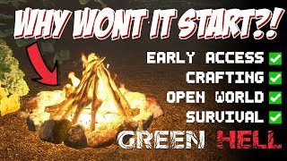 THE MOST HARDCORE SURVIVAL GAME ~ Green Hell 2019 Gameplay
