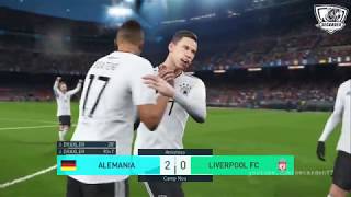 PES 2018 DEMO GAMEPLAY!!!! | Alemania vs Liverpool | Secarden | PS4