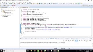 Pdf Generation Example in Java Pdf generation API ITEXT Pdf Jar Download