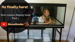 New custom aquarium! Discus Display tank