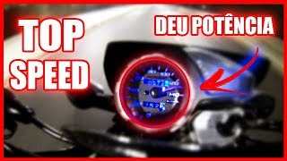 TOP SPEED DA BROS 150 COM ESCAPE COYOTE 2WAY & DEU POTENCIA?? - SAMUCA021
