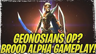 4 Star Geonosian Brood Alpha Gameplay! Potentially OP and Broken After Geonosian Rework? | SWGoH