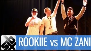 ROOKIIE vs MC ZANI | Shootout Beatbox Battle Quarter Final | Vokal Total '13