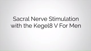 Sacral Nerve Stimulation for Men | Kegel8 V For Men Pelvic Toner | Kegel8