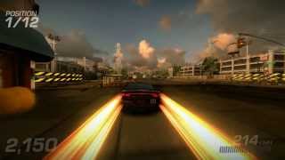 Ridge Racer Unbounded gameplay on Core2Duo 3.0GHz GeForce GT 630 (part1)