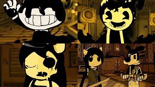 БЕНДИ АНИМАЦИЯ ВСЕ ГЛАВЫ! - БЕНДИ И ЧЕРНИЛЬНАЯ МАШИНА МУЛЬТИК! BENDY AND THE INK MACHINE ANIMATION!