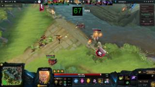 Intel HD Graphics 510 Intel Celeron G3900 Dota 2 FPS Test (Replay)
