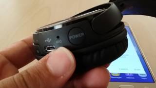 How to pair SONY MDR-ZX330bt bluetooth headset to Samsung Android
