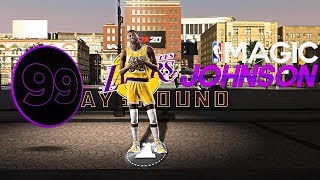 99 OVR MAGIC JOHNSON BUILD is a GLITCH in NBA 2K20