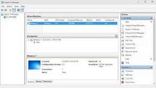 How to install Windows 7 on Hyper V in Windows 10