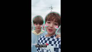 SNOW LIVE_워너원 '워너원 스노우 광고 촬영 현장 비하인드'