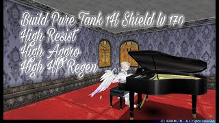 Build Pure Tank 1H Shield (New Cap Lv 170) Toram Online