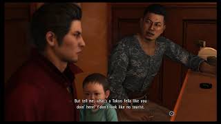 Yakuza 6 - Chapter 3: Kiryu Meets Kiyomi ar Bar Tsuyoshi Nagumo Introduction Cutscene PS4 Pro (2018)