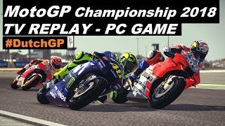 MotoGP 2018 | 8# | #DutchGP | TT ASSEN | TV REPLAY 50% | PC GAME MOD 2018