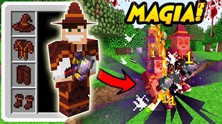 NIESAMOWITA MAGIA W MINECRAFT! || ELECTROBLOB'S WIZARDY MINECRAFT MOD!