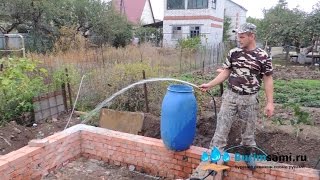 Очередная скважина на воду, пробуренная нашим учеником, прошедшим курс "Гидробурение" в 2013 году
